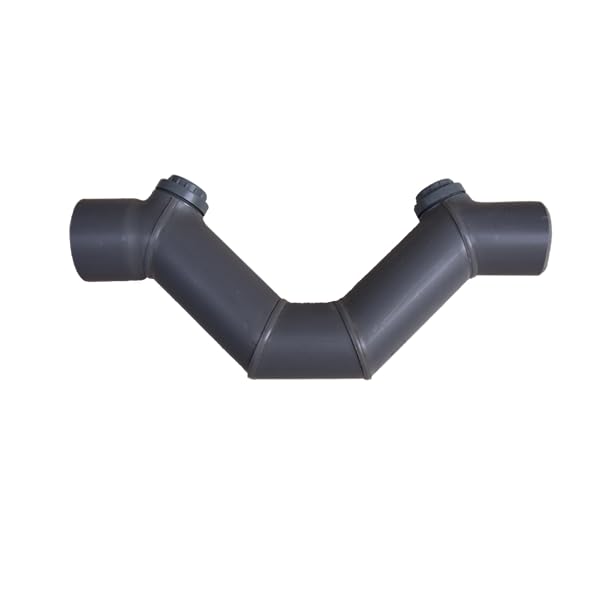 Sifon estandar en linea para aguas fecales, fosas sépticas, pluviales. (90)