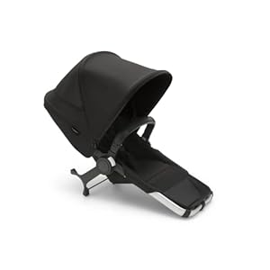 Bugaboo Donkey 5 Duo Extension Set Complete – Turn Your Mono Single Donkey to A Double Stroller – Alu/Midnight Black