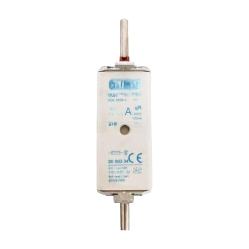 Fusible NH1 profesional aR de 63A y 500V con alta capacidad de ruptura industrial