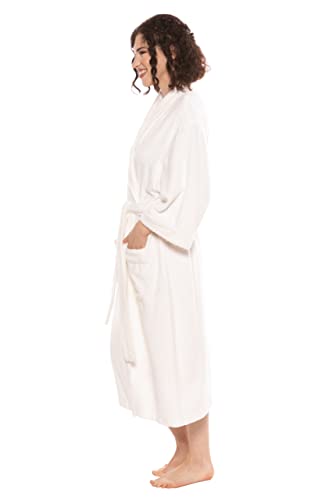 Terry Cloth Bathrobe Robe For Women Christmas Gift Ideas Presents For Mom Wife Girlfriend Xmas Holiday Gifts - Women’s 0050 L/Xl, White #TOP4
