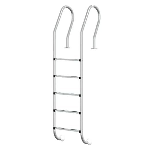 Vidaxl Escalera Para Piscina Acero Inoxidable 304 54X38X211 Cm
