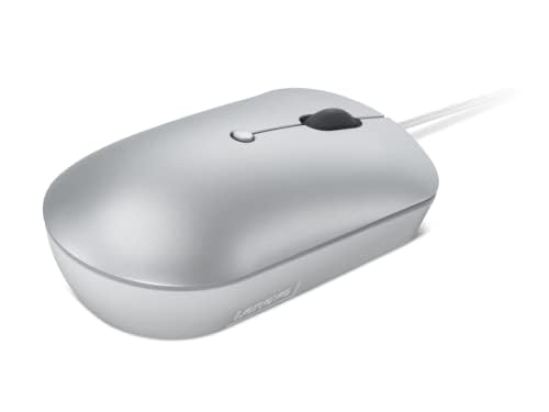 Image of Lenovo 540 USB-C Compact Wired Mouse (Cloud Grey), GY51D20877