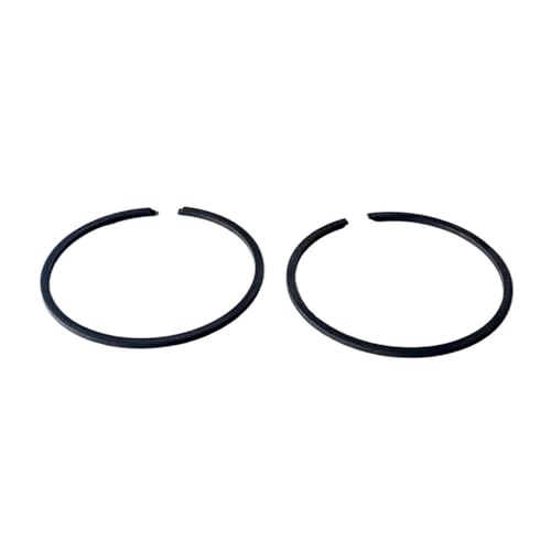 HeOueiTv Juego de Anillos de pistón de 2 Piezas con Orificio de 50 mm Compatible con Scooter eléctrico con Motor de 100 CC