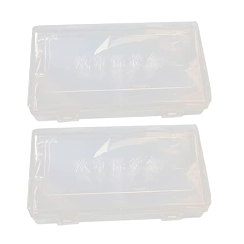 Rangement pour billets de banque plastique rigide étui de protection collection