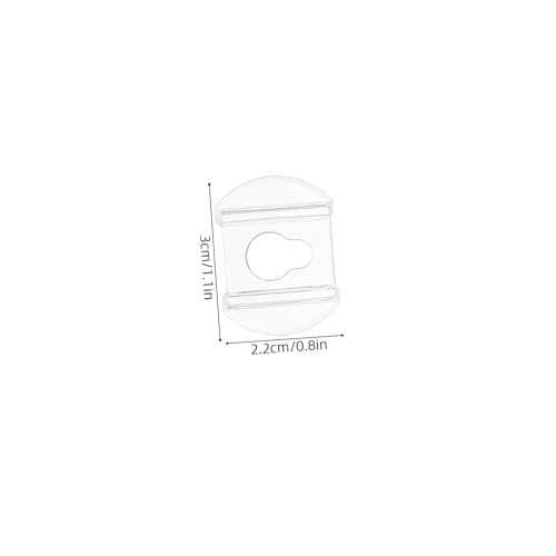 Image of Veemoon 20pcs Storage Hook Hangers Picture Hook Picture Frame Backing Clips Picture Frame Mount Hook Brackets for Wall Photo Hanging Hardware Wall Hanging Bracket Transparent Acrylic