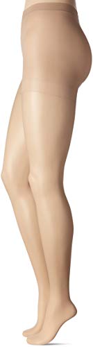 Image of no nonsense Women's Graduated Compression Control Top Pantyhose - Sheer Leg, Firming Control