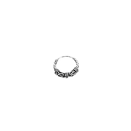 Preisvergleich Produktbild NKlaus PAAR 925 STERLING SILBER Keltische Bali Ohrringe Creolen 12mm 7079