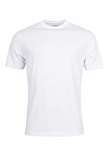 Daniel Hechter - Koszulka męska - doublepack crew_black 10183 472, Blanc (White 1), L