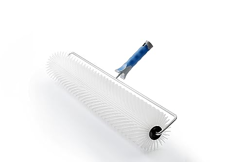 Spiked Aerator Roller for Self-Leveling Concrete, Flooring, Screeding,...