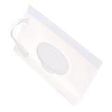 White Baby Wipe Case Travel Holder Keeps Wipes Moist Set of Wet Wipes Holders Cases Portable Travel On The Go Refillable Dispenser Container Diaper Wipe Holders