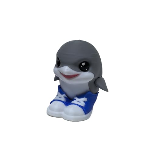 Genérico Tralero Tralala Tiburón Figura de Acción Tung Sahur Italiano Brainrot Escritorio de Dibujos Animados Ornamento Regalo del Niño