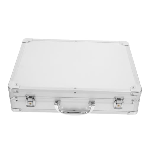 Aluminum Alloy Tool Box Portable Multi-functional Handheld Storage Case for Tools Instruments and Gadgets Shockproof Design Spacious Interior for Easy Organization for Home Travel - Main Image