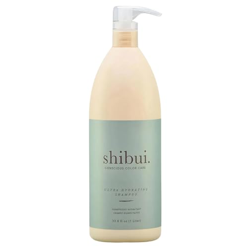 SHIBUI Ultra Hydrating Shampoo Moisture-Rich Color Protection & Cleansing with Camellia & Lemongrass Oils for Medium to Textured Hair Color-Safe & Silicone-Free 33.8 Fl Oz