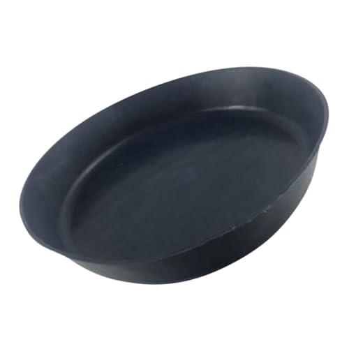 KESYOO Urinary Toilet Pan Cage Bird Potty Parrot Baths Parrot Tray Bird Potty Tray Birdbath Pet Bath Convenient Toilet Pan Parakeet Poop Holder Cage Accessories Black Plastic