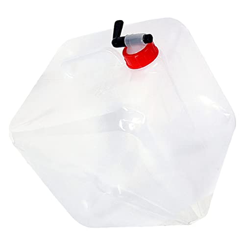 GLEAVI Collapsible Water Container Outdoor Water Jug Portable Capacity Water Bag for Camping Compact Design for Emergency Vehicle Mounted Use