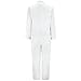 Red Kap Men's Twill Action Back Coverall, White, 34