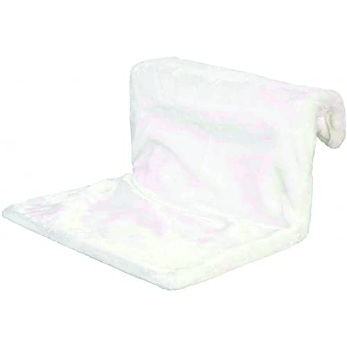 Trixie 4321 Liegemulde für Heizkörper, Plüsch, 45 × 24 × 31 cm, wollweiß