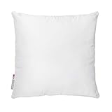 Pal Fabric Premium 20X20 White Cotton Feel Microfiber Square Sham Euro Sofa Bed Couch Decorative...