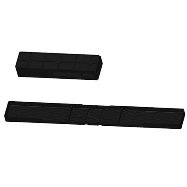 Stove Top Rack Folding Shelf Flexible Versatile Heat Resistant Easy to Use Kitchen Tools Seasoning Organizer Spice Jars Shelf, Black