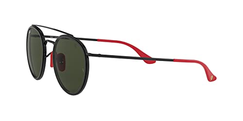 Ray-Ban Rb3647m Scuderia Ferrari Collection Round Sunglasses3