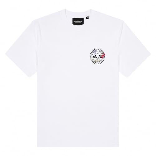 Image of Marshall Artist Renaissance T-Shirt, White (UK, Alpha, XXL, Regular, Regular, White)