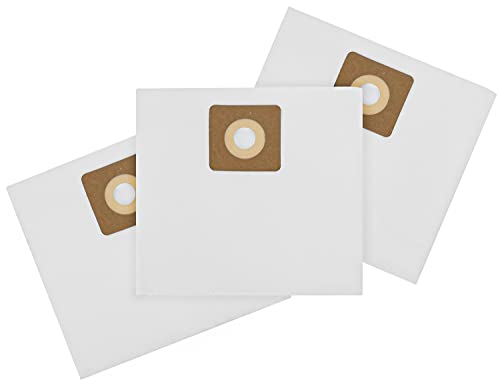 3x Bolsas Reforzadas de seis Capas para Polvo de Construcción (masilla, yeso, etc.) tejido Bosch AdvancedVac 20 - Reemplazo 2 609 256 F33 Cover