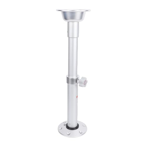 TIKATARER Pedestal de Mesa para Barcos, Soporte de Base de Mesa para Vehículos Recreativos, Pata de Telescópica con Diseño Desmontable, Ideal para Yates, Barcos y Autocaravanas, 19-27,7 Pulgadas