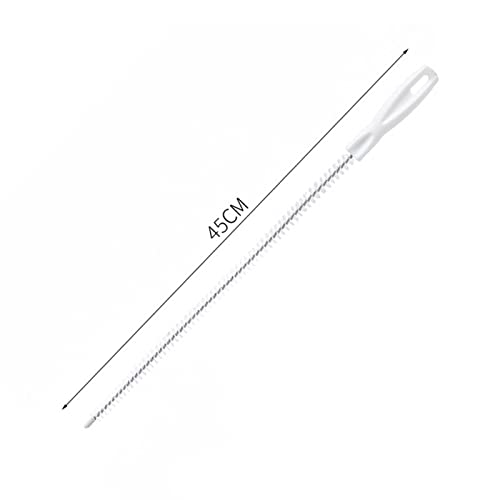 Cepillo Destapacaños para Baño, Cepillo Espiral Flexible para Limpiar Desagües, Tubos y Sifones, Herramienta para Eliminar Tapones y Obstrucciones miniatura 4