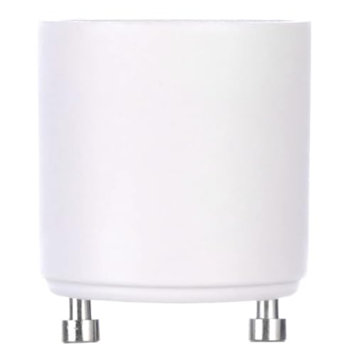 Image of Onite GU24 to E26 Adapter, 600W 320F Heat Resistant Socket Converter, High Power GU24 Bulb Base to E26 /E27 Medium Socket, for Halogen /Incandescent /LED Bulbs (1pcs)