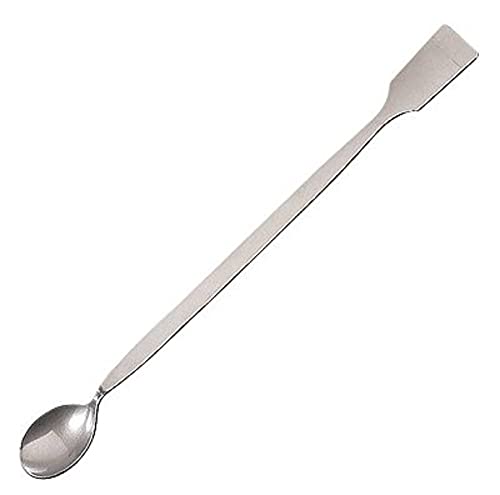 Comet Stainless Steel (S.S.) Spatula for Lab, Spoon Type 10 Inches,Pack of 6