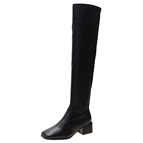 Bottes d'hiver chaudes femmes chaussures zippées contre le froid et talons