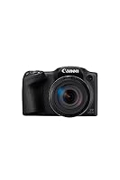 Canon PowerShot SX430 IS Digital Compact Camera - Black (Renewed)