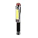 Price comparison product image NEBO Big Larry 3 Work Light, 600 Lumen Flashlight with COB Work Light, Pocket Clip Magnetic Base for Hands-Free Lighting, Portable COB LED Dimmable Flashlight, Hazard Light-Red