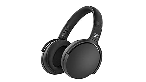 Sennheiser HD 350BT Bluetooth 5.0 Wireless Headphone - 30-Hour Battery Life, USB-C Fast Charging, Virtual Assistant Button, Foldable - Black by Sennheiser - Used condition - CA$80.42