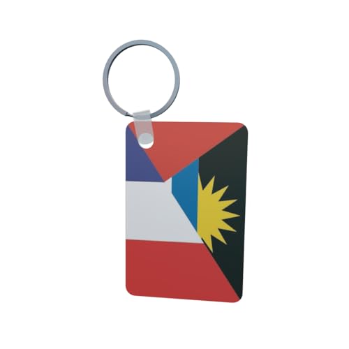 U24 Porte-clés Antigua & Barbuda France Aluminium 50 x 47 mm