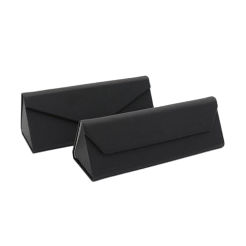 Image of Real Sic Glasses Case for Men and Women - Magnetic Folding Hard Shell Sunglass Holder - Inspired by Solid Color