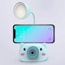 Made for you LED Table Lamp - LED Rechargeable Desk Lamp with Pen Holder & Sharpener, Study Desk Light for Study Room/Home/Office (Pack of 1 Pcs, Multicolor)