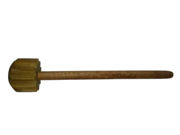 Simsnura Wooden Special Hand Masher/Dal/Lassi Very lite Weight Butter Milk Maker/Mixer Hand Blender/Wooden Hand Masher/Dal/Lassi Ghotni(lite Weight Weight 150 Grams)-image-20