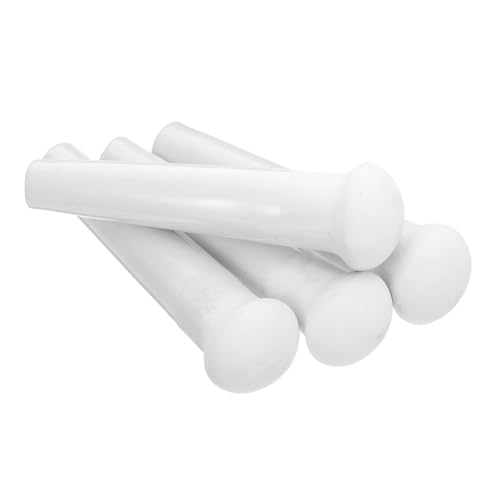 SOLUSTRE 4 Piezas Mullers de Cerámica para Pigmentos Herramienta de Molienda para Acuarelas y Minerales de Plano para Preparación Precisa de Pinturas Artísticas