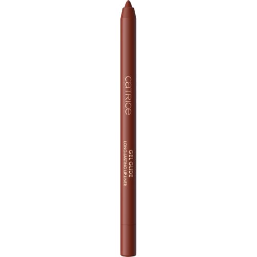 Catrice Gel Glide Long-Lasting Lip Liner 050 Sip & Slay, tono castaño intenso, textura cremosa, contorno preciso, acabado mate aterciopelado, 1,5 g
