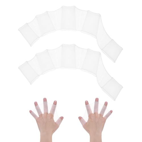 M METERXITY 1 Pair Silicone Swimming Gloves Webbed Swim Gloves