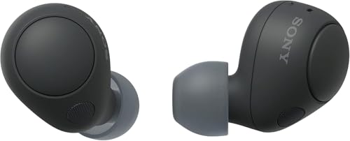 Sony WF-C700N Wireless, Bluetooth, Noise Cancelling Earbuds (Small, Lightweight Earbuds with Multi-Point Connection, IPX4 rating, up to 20 HR battery, Quick Charge, iOS & Android) Black