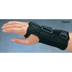 North Coast Medical Comfort Cool D-Ring Wrist Splint, Size: S, Right