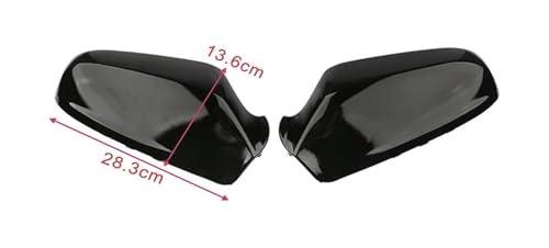 Boîtier rétroviseur cassé solution coque remplacement Vauxhall Astra H MK5 noir mat