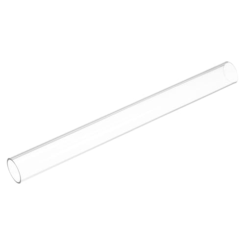 uxcell Clear Rigid Tubing Pipe 26mm(1
