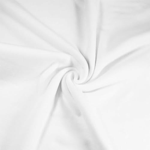Opiniones de Fundas para pijamas - los preferidos. 44 FabricLA | Tela de vellón | 2 yardas | 60 'X 72' pulgadas | Vellón polar | Suave, Anti-Píldora | Manta, poncho, funda de almohada, pantalones de pijama (2 yardas) Blanco