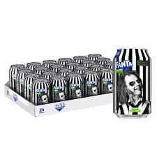 Fanta Soft Drink Cans (24 x 330ml Cans, Apple Zero)