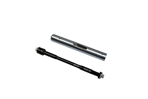 Saris Thru Axle Adapter for Indoor Bike Trainers Wheel On Compatible (1.5 Thread 148mm 12mm)