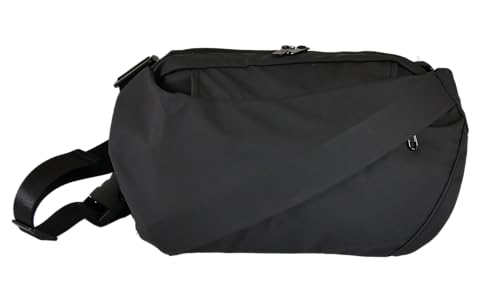 Belt Bag/Crossbody Bag/Waist Bag/Shoulder Bag/Sling Bag/Fanny Pack/Casual Everyday Bag for women and Men - Sleek Lightweight Waterproof Black