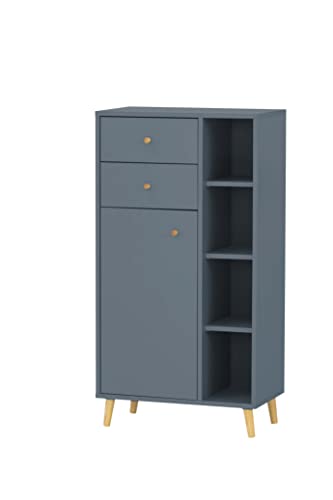 Schildmeyer Bjarne 153171 Buffet Haut, Fjord, 60,2 x 33 x 113,4 cm